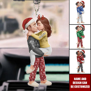 Christmas Gifts For Husband And Wife - Personalized Car Ornament