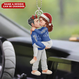 Christmas Gifts For Husband And Wife - Personalized Car Ornament