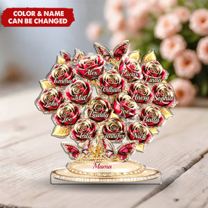 Custom Acrylic Plaque - Personalized Mother's Day Gifts For Mom, Grandma - Love Rooted In Motherhood