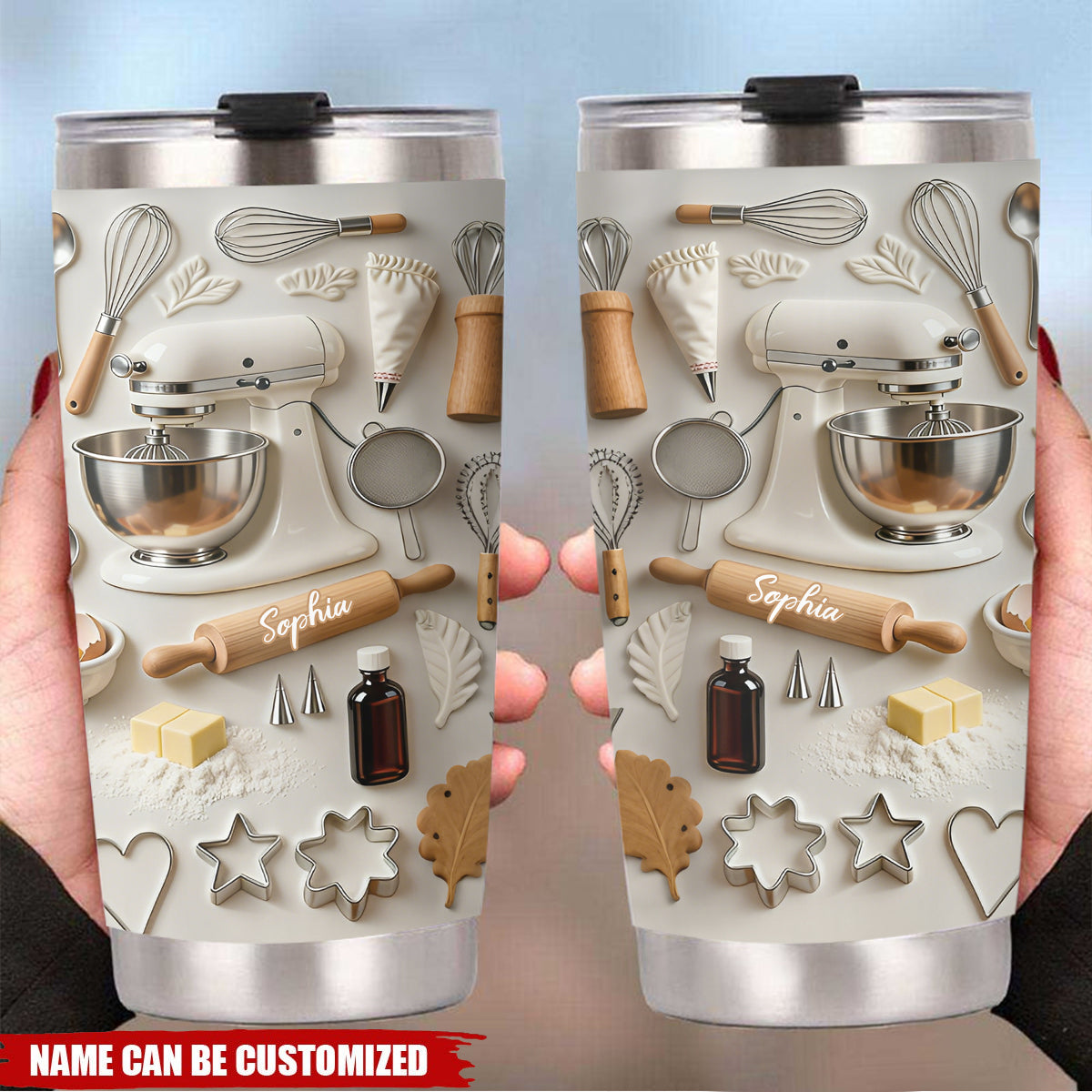 Love Baking - Personalized Baking Tumbler