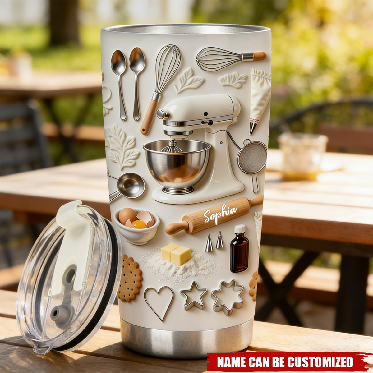 Love Baking - Personalized Baking Tumbler