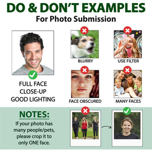 Custom Photo Acrylic Ornament - Personalized Christmas Gifts For Kids